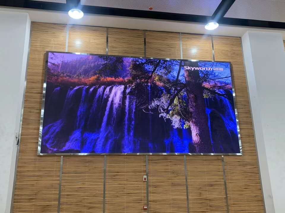 学校大礼堂p3led全彩显示屏比例尺寸任意定制找厂家报价